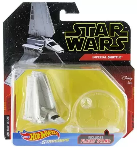 Star Wars - Starships - Hot Wheels Star Wars Starships Imperial Shuttle GGY74 Asst. FYT65 Black/Yellow Card