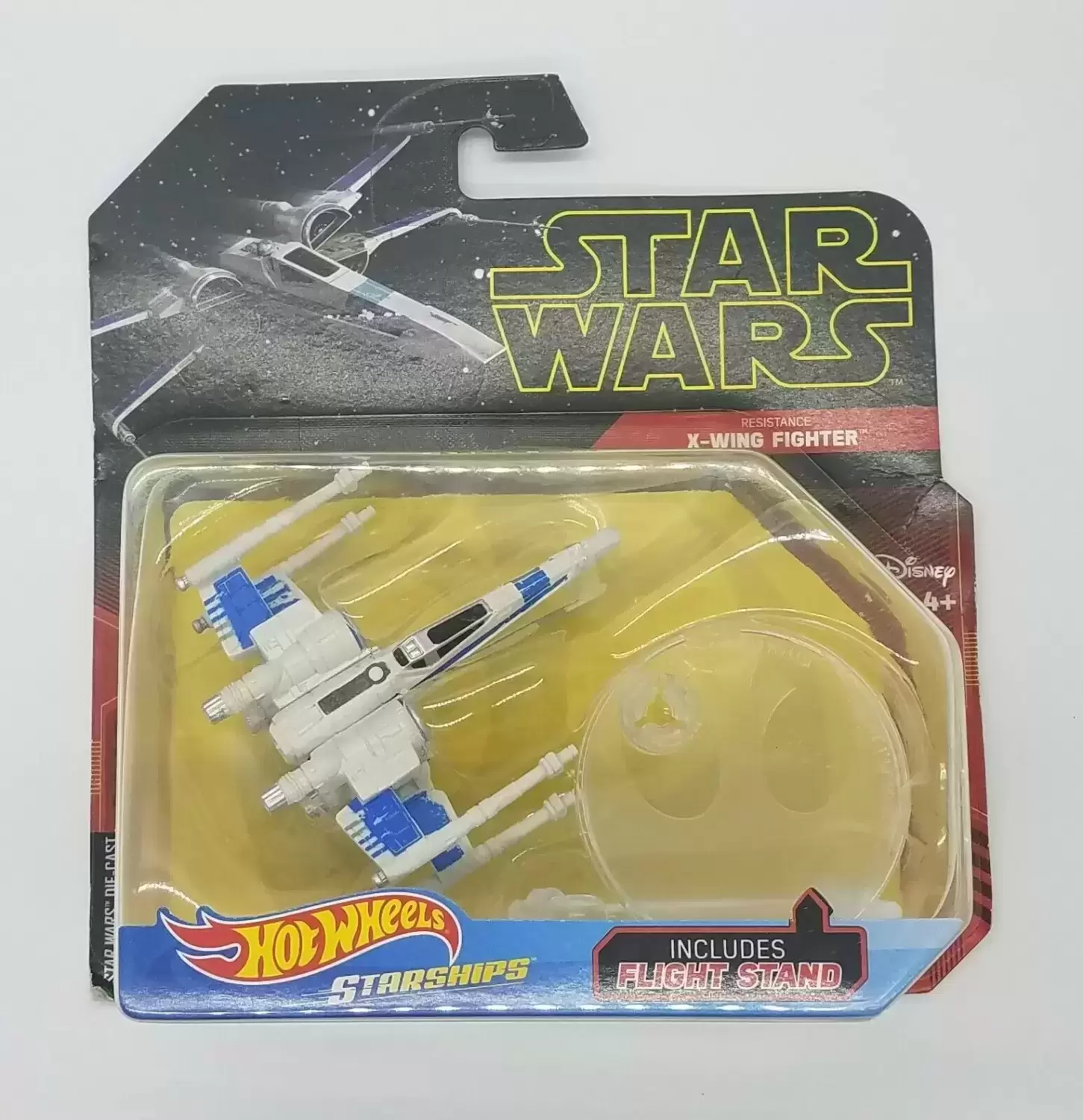 Star Wars - Starships - Hot Wheels Star Wars Starships Resistance X-Wing Fighter GGY64 Asst.FYT65 Black/Yellow Card