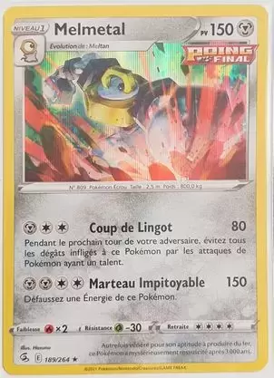 Poing de Fusion - Melmetal holographique