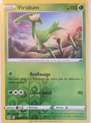 Poing de Fusion - Viridium Reverse