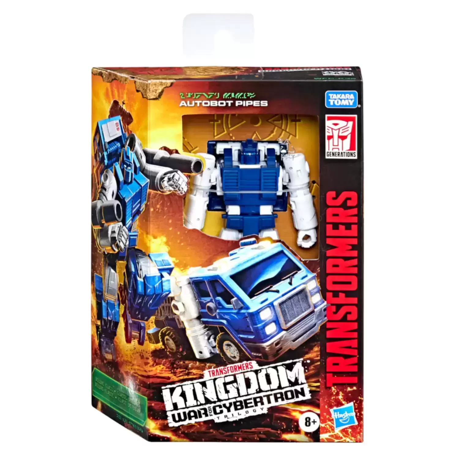 Transformers War for Cybertron Trilogy - Kingdom - Autobot Pipes