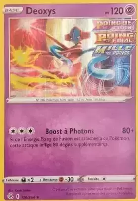 Poing de Fusion - Deoxys holographique