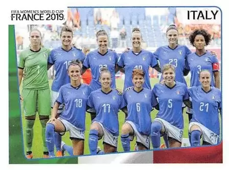 FIFA Women\'s World Cup - France 2019 - Equipe - Italy