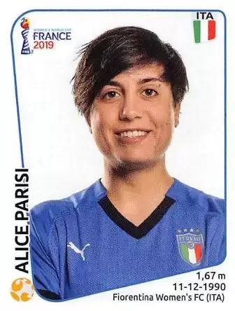 FIFA Women\'s World Cup - France 2019 - Alice Parisi - Italy