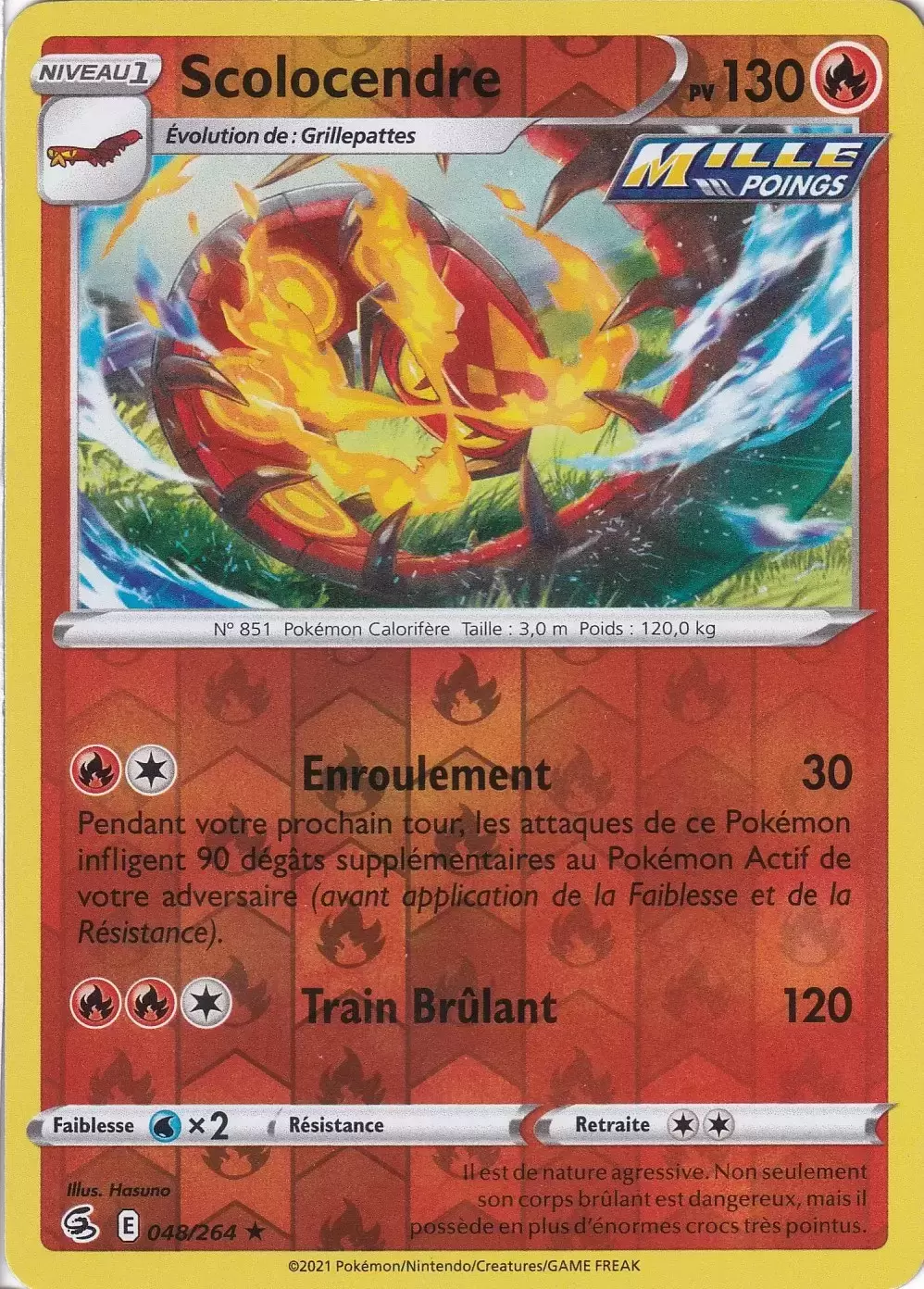 Poing de Fusion - Scolocendre Reverse
