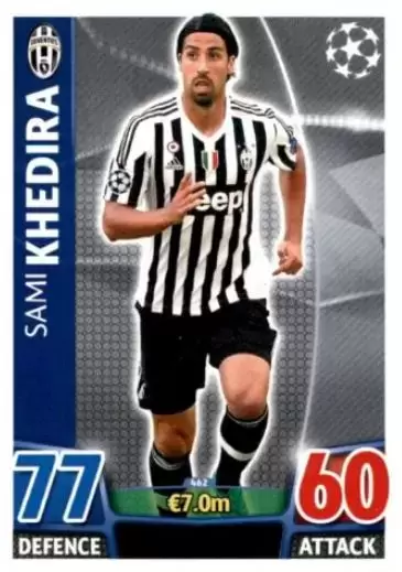 Match Attax - UEFA Champions League 2015-2016 - Sami Khedira - Juventus FC