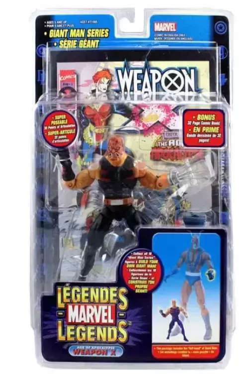 Marvel Legends Toy Biz - (2002-2012) - Weapon X Variant