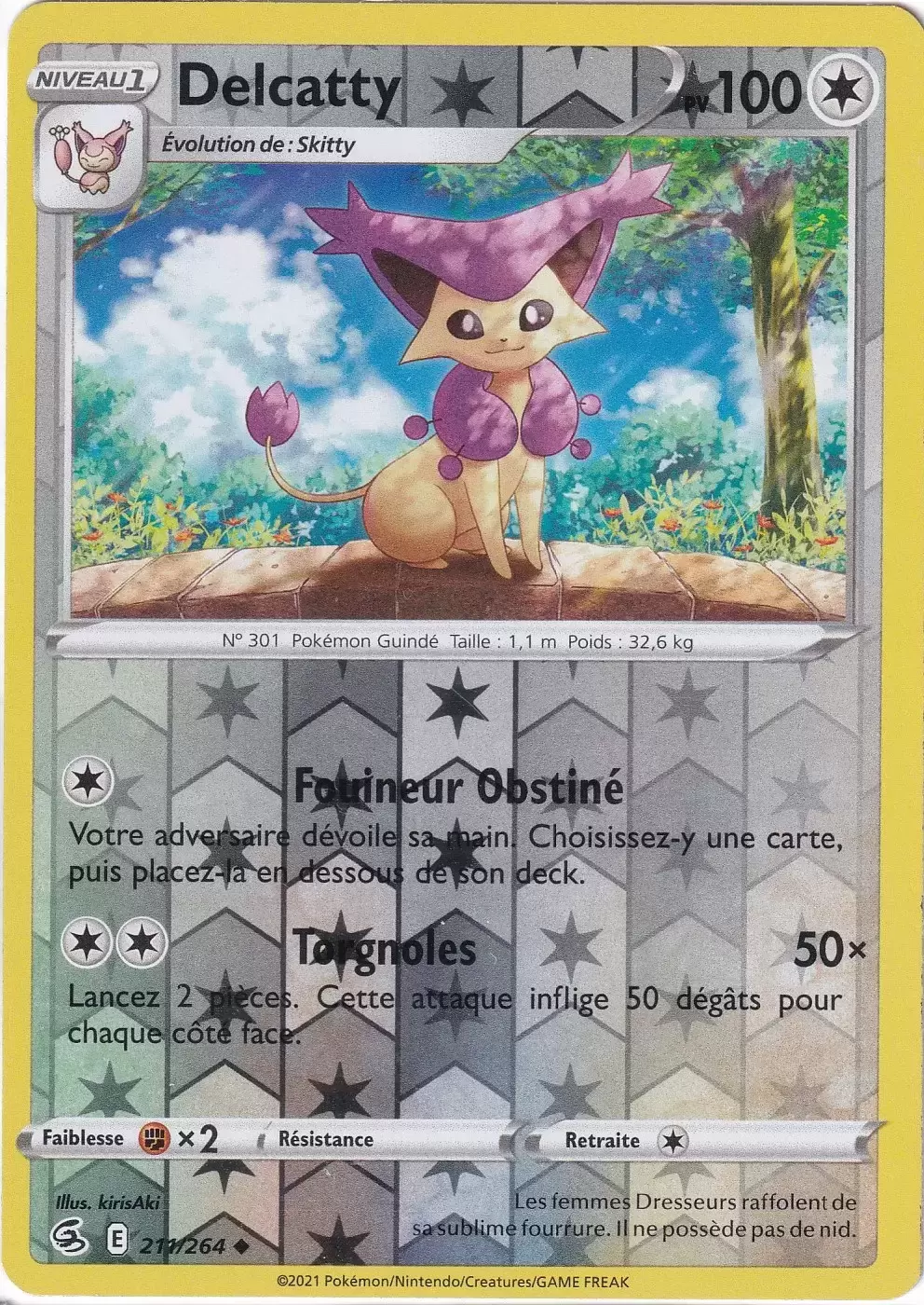 Poing de Fusion - Delcatty Reverse