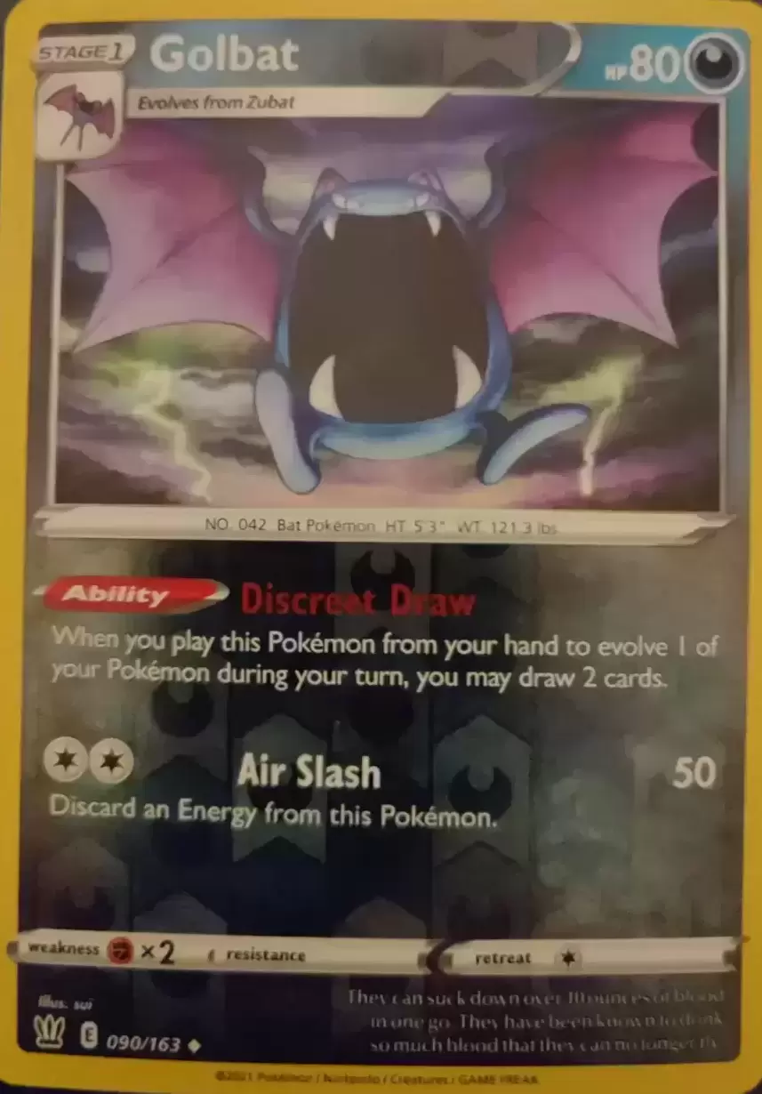 Battle Styles - Golbat Reverse