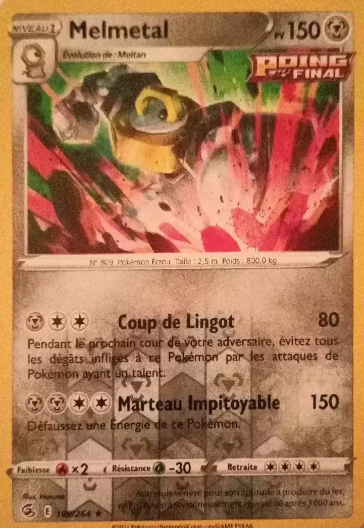 Poing de Fusion - Melmetal Reverse