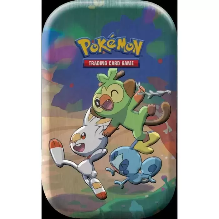 Mini Tin Box Métal Pokémon - Mini Tin Box Célébrations 25ème Anniversaire - Ouistempo, Flambino et Larméléon