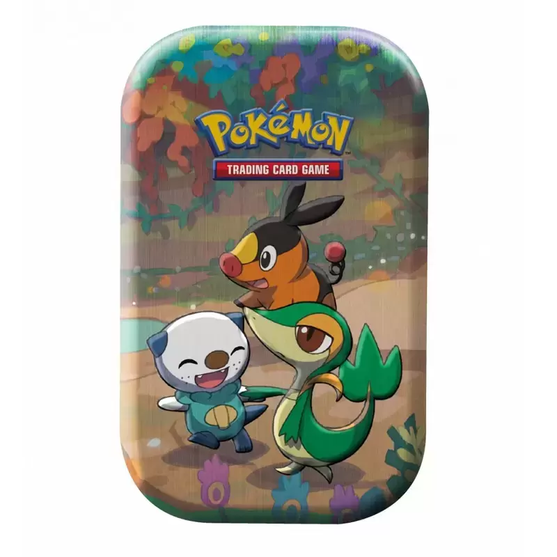 Mini Tin Box Métal Pokémon - Mini Tin Box Célébrations 25ème Anniversaire - Gruikui, Moustillon et Vipelierre