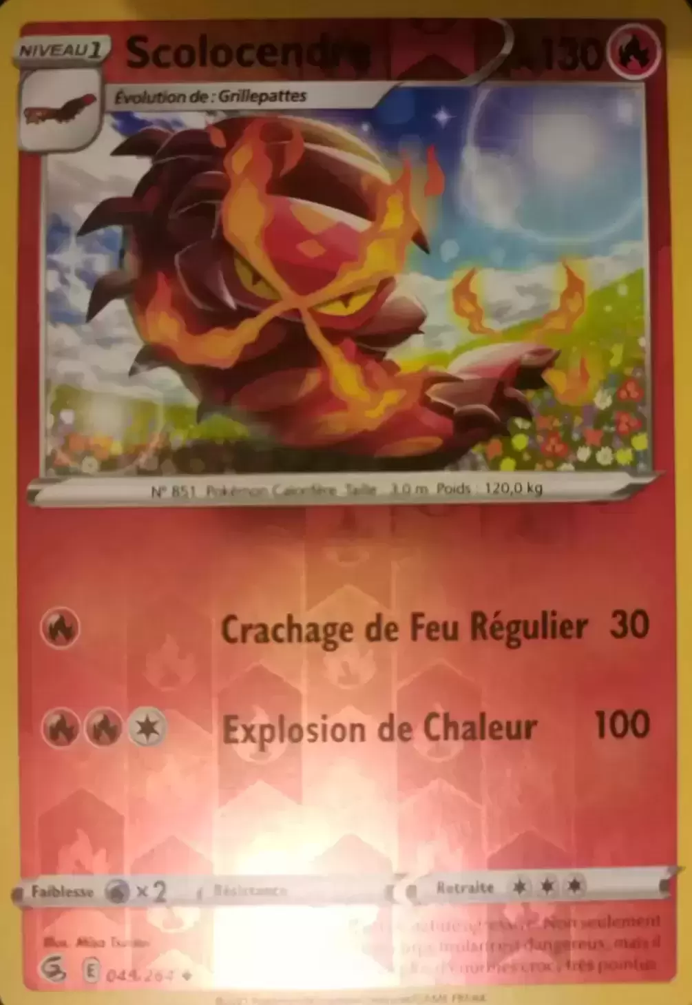 Poing de Fusion - Scolocendre Reverse