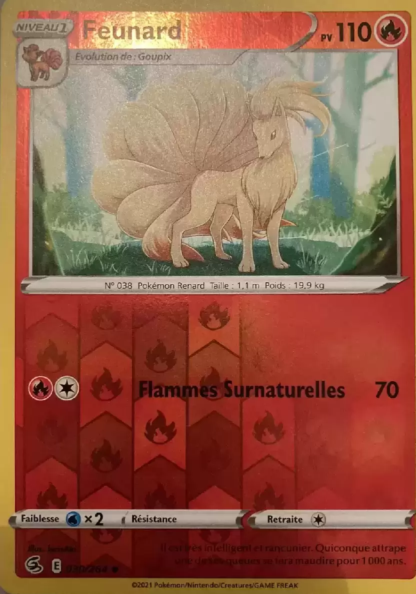 Poing de Fusion - Feunard Reverse