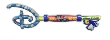 LE Disney Store Key Pins - Toy Story 25th Anniversary Key