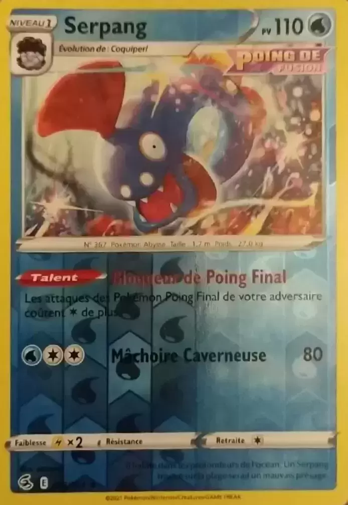 Poing de Fusion - Serpang Reverse