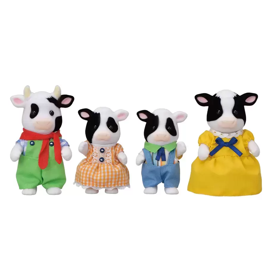 Calico Critters (USA, Canada) - Friesian Cow Family