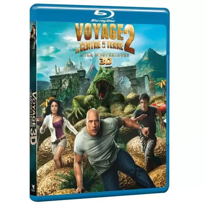 Autres Films - Voyage au Centre de la Terre 2 : l\'île mystérieuse 3D + Blu-Ray 2D