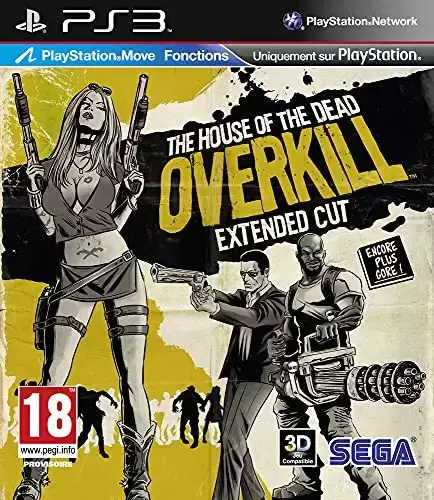PS3 Games - The house of the dead: overkill - édition extended cut
