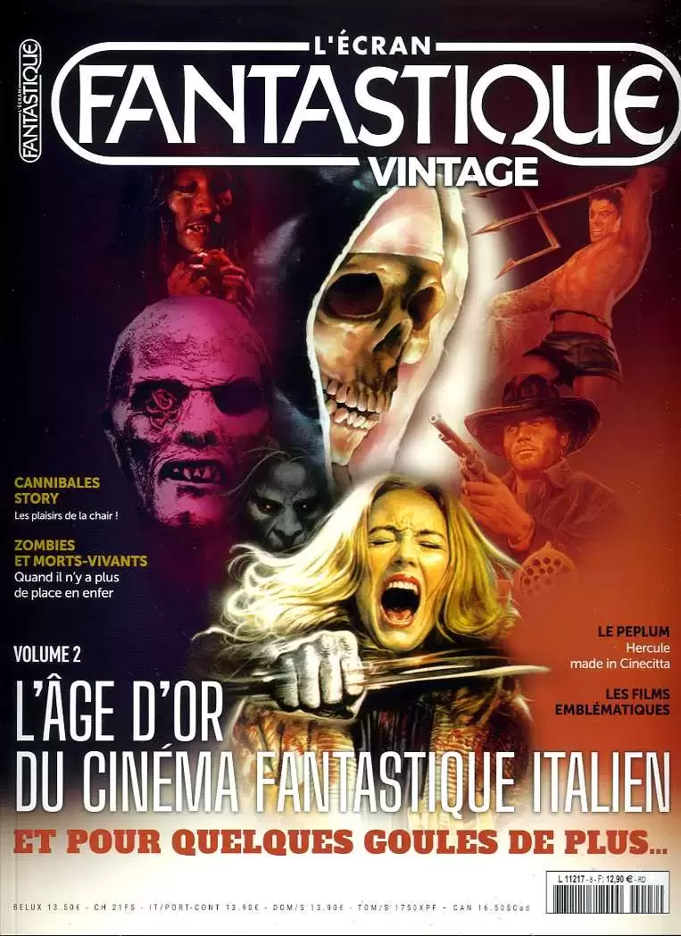 L\' Ecran Fantastique Vintage - L\' Age d\' Or du cinéma fantastique italien Volume 2 / Ray Harryhausen le magicien de la Dynamation