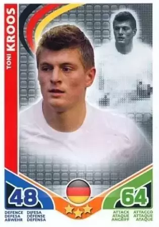 Match Attax - Stars Mondiales Football 2010 - Toni Kroos