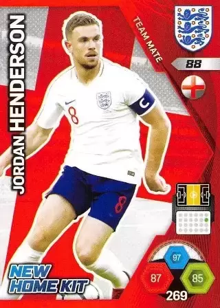 England 2018 - Adrenalyn XL - Jordan Henderson - England