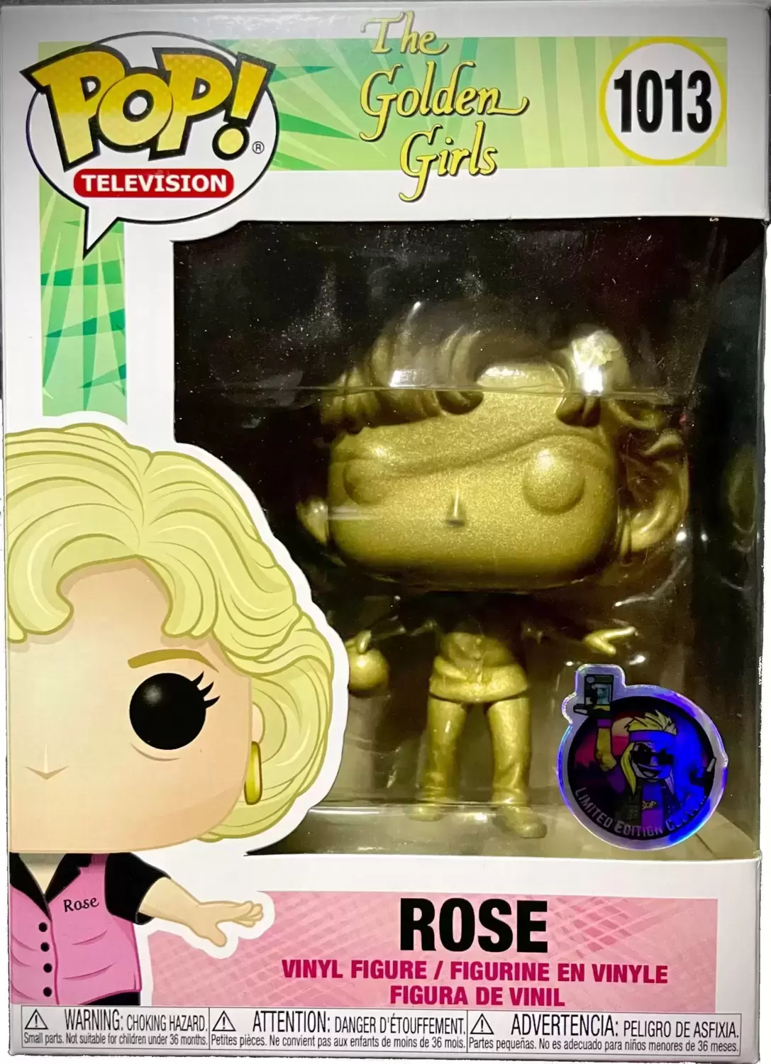 POP! Television - The Golden Girls - Rose Gold