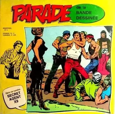 Parade de la bande dessinée - Secret Agent X9 - L\'île au dragon