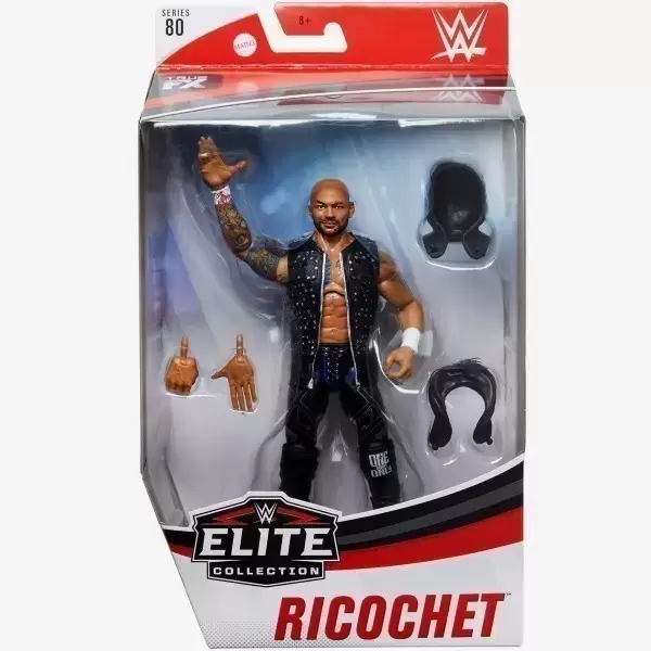 WWE Collection Elite Figurine Articulée Ricochet