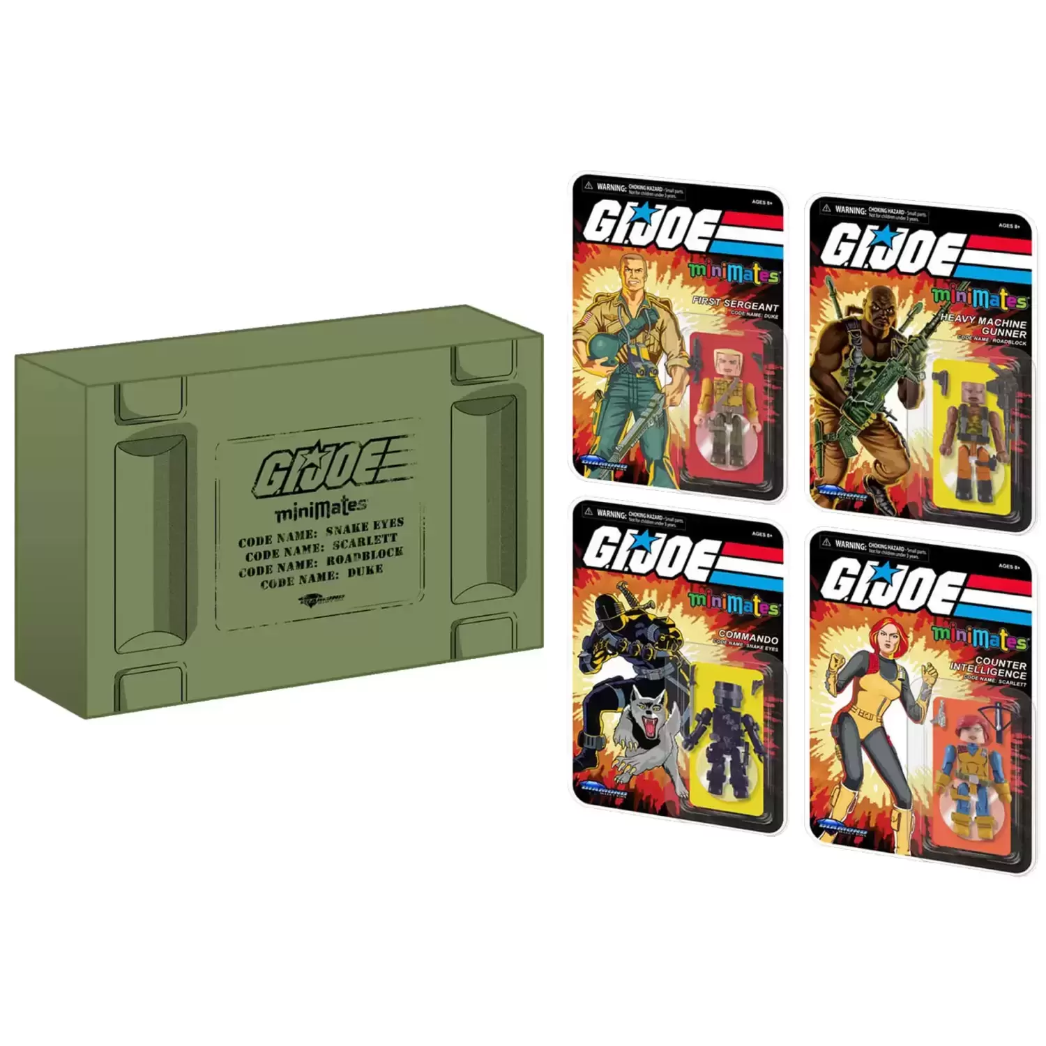 G.I. Joe Minimates - G.I. Joe - Series 1 Minimates Box Set