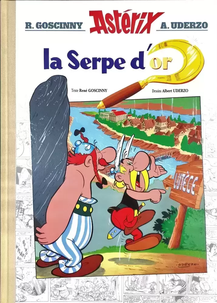 Astérix - Astérix la Serpe d’Or - Version Luxe