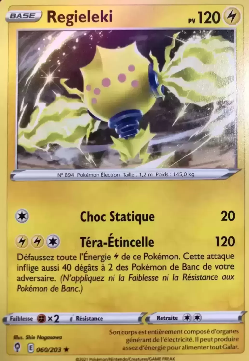 Évolution Céleste - Regieleki