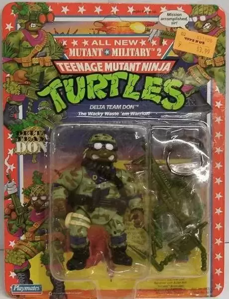 1992 top TMNT Delta Team Don vintage complete