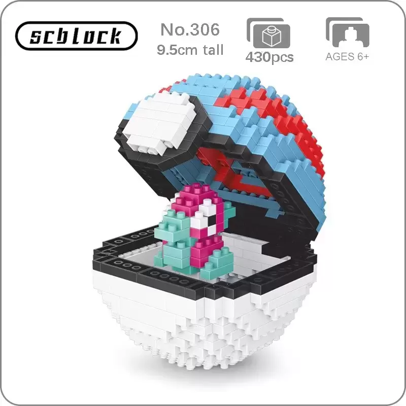 LOZ iBlock Fun Pokémon - Great Ball Porygon