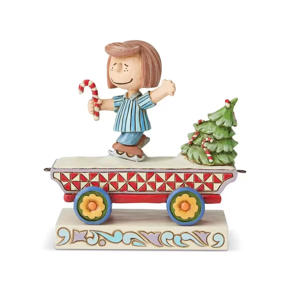 Peanuts - Jim Shore - Peppermint Patty Train Car