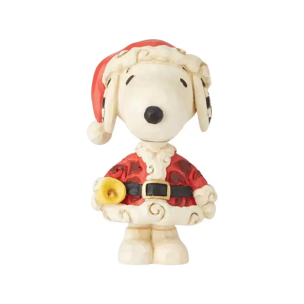 Peanuts - Jim Shore - Snoopy Santa Mini Fig