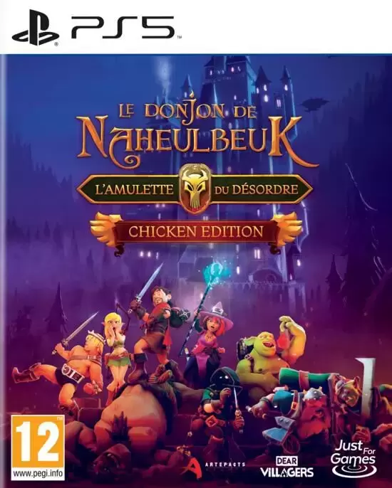 Jeux PS5 - Le Donjon De Naheulbeuk L\'amulette Du Désordre Chicken Edition