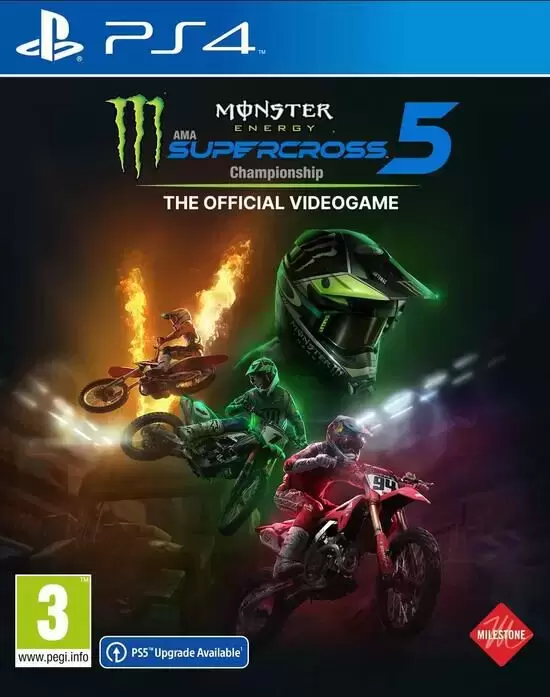 Jeux PS4 - Monster Energy Supercross 5