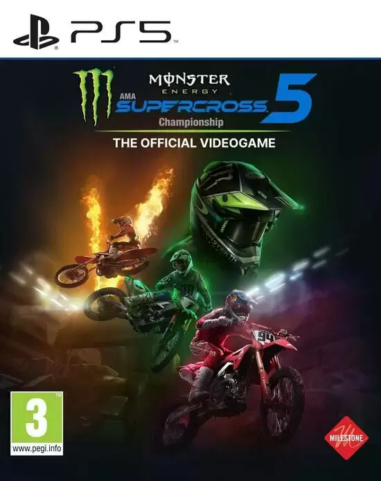 Jeux PS5 - Monster Energy Supercross 5