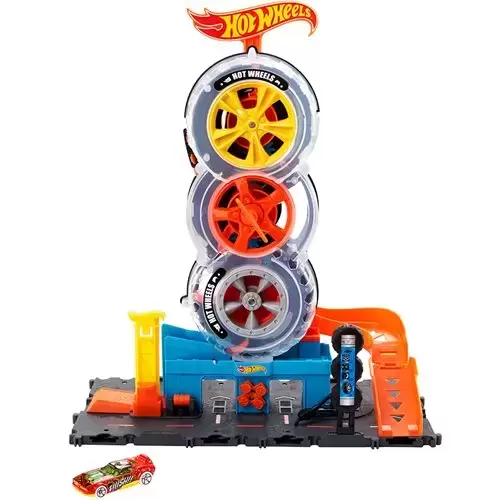 Hot Wheels - Playsets - Super Twist Tire Shop