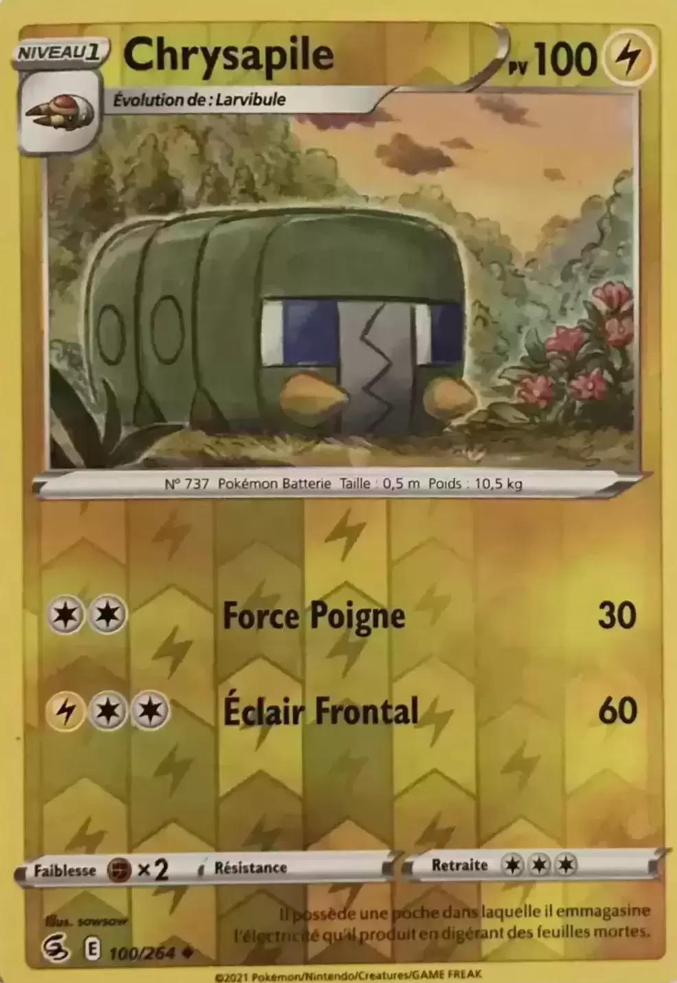 Poing de Fusion - Chrysapile Reverse