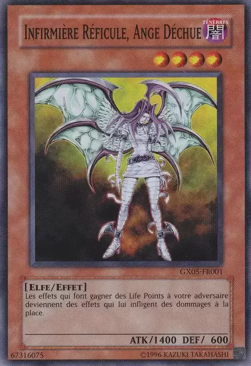 Tag Force Evolution GX05 - Infirmière Réficule, Ange Déchue