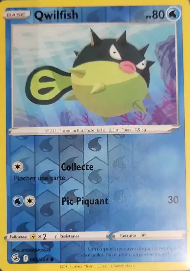 Poing de Fusion - Qwilfish Reverse