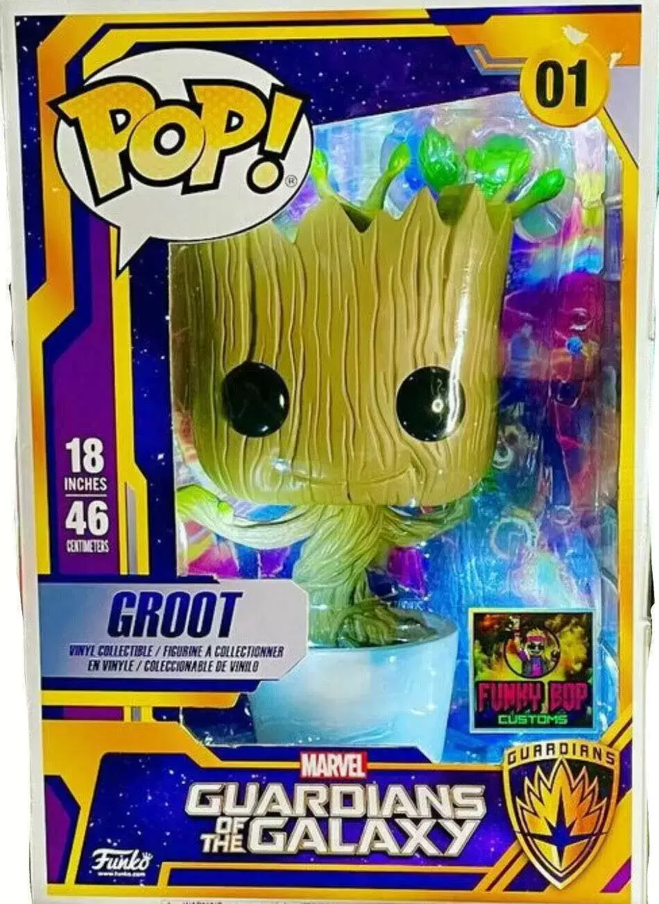 Funko Pop! Guardians of the Galaxy Dancing Groot 18-Inch Super Sized pop #1