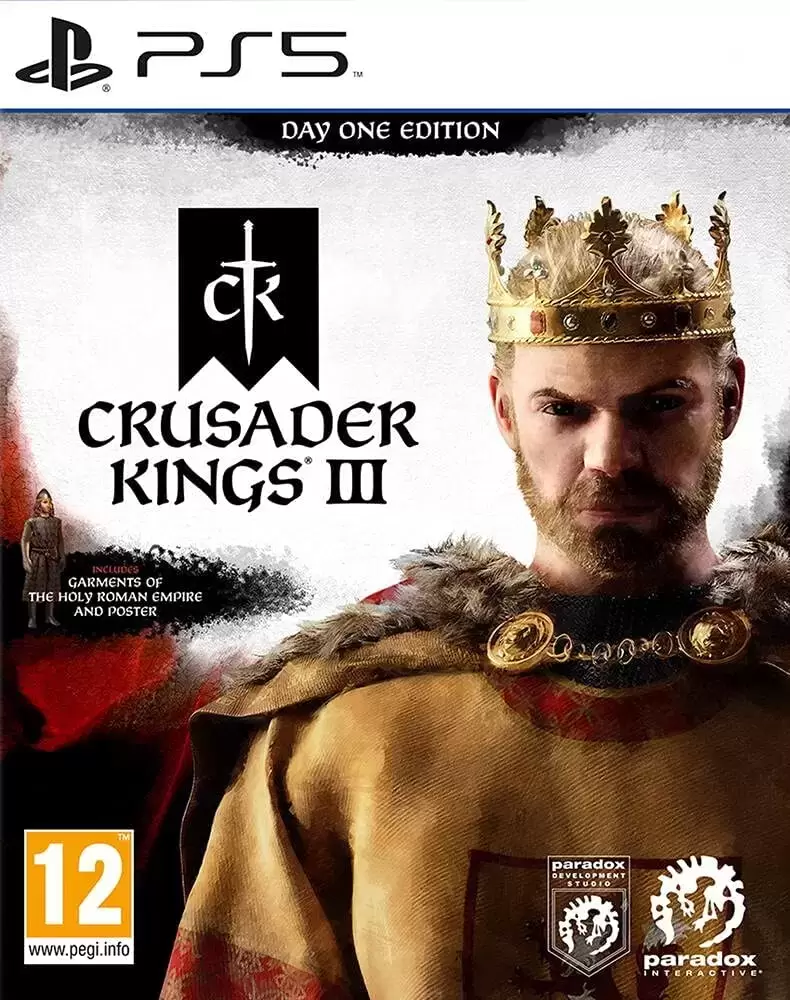 Jeux PS5 - Crusader Kings III - Day One Edition
