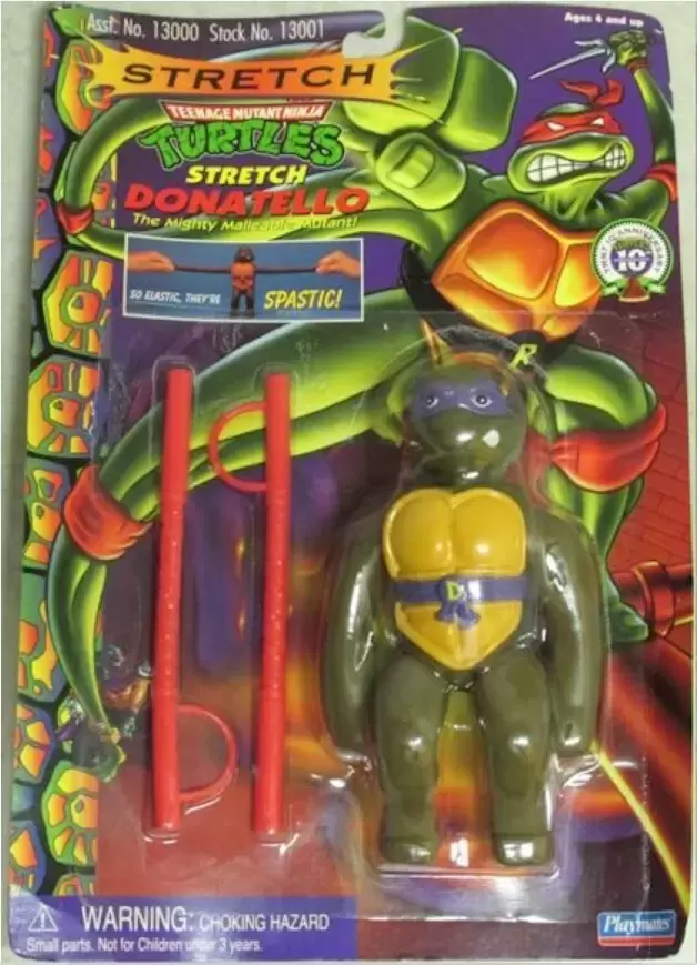 Donatello TMNT Vintage Playmates 1991 Teenage Mutant Ninja 
