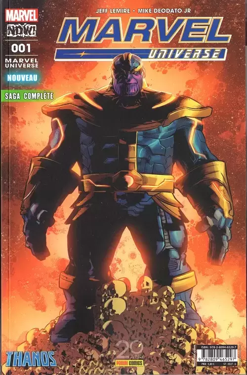 Marvel Universe - Panini 2017 - Le Retour de Thanos