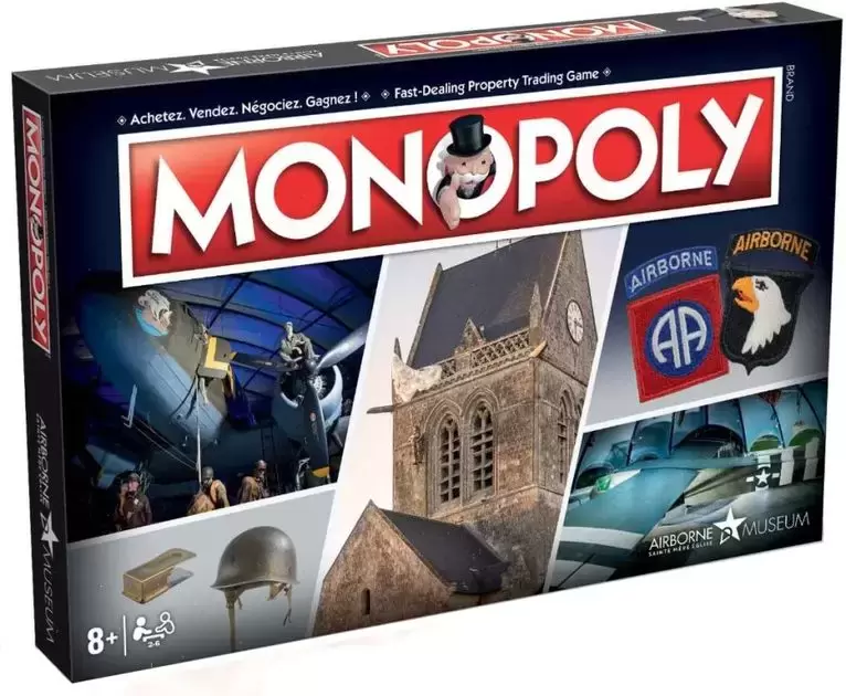 Monopoly Inclassables - Monopoly Airborne Museum Sainte Mère Église