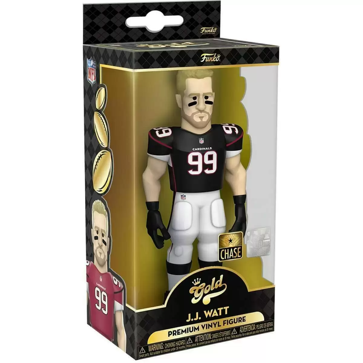 Funko GOLD Patrick Mahomes Chase NFL Kansas City Chiefs PREMIUM VINYL FIGURE