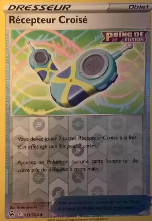 Poing de Fusion - Récepteur Croisé Reverse